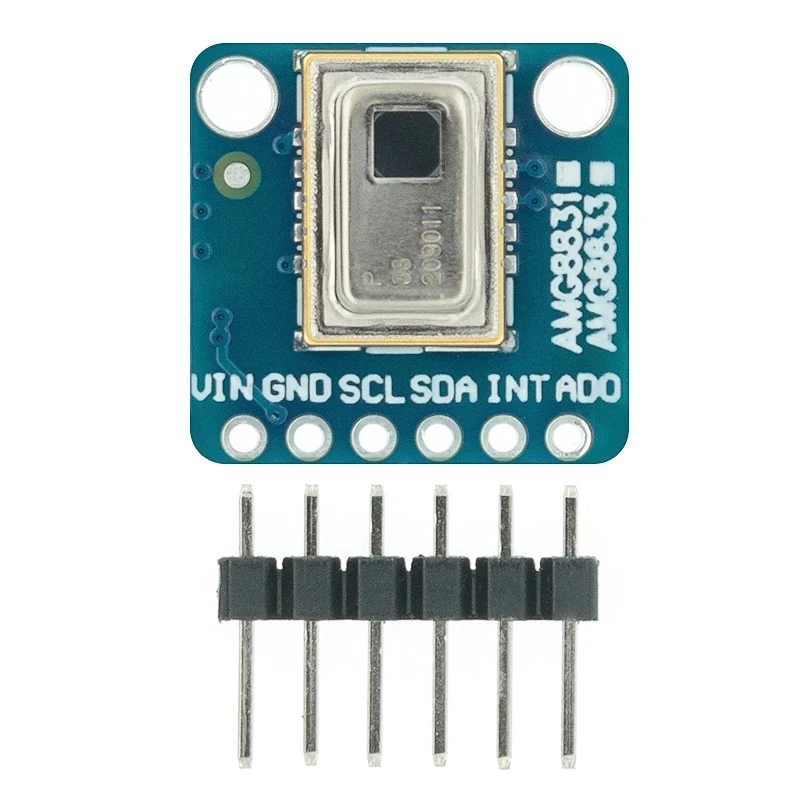 Матрица тепловизоров AMG8833 IR 8x8 модуль датчика температуры для Raspberry Pi GY-AMG8833 |