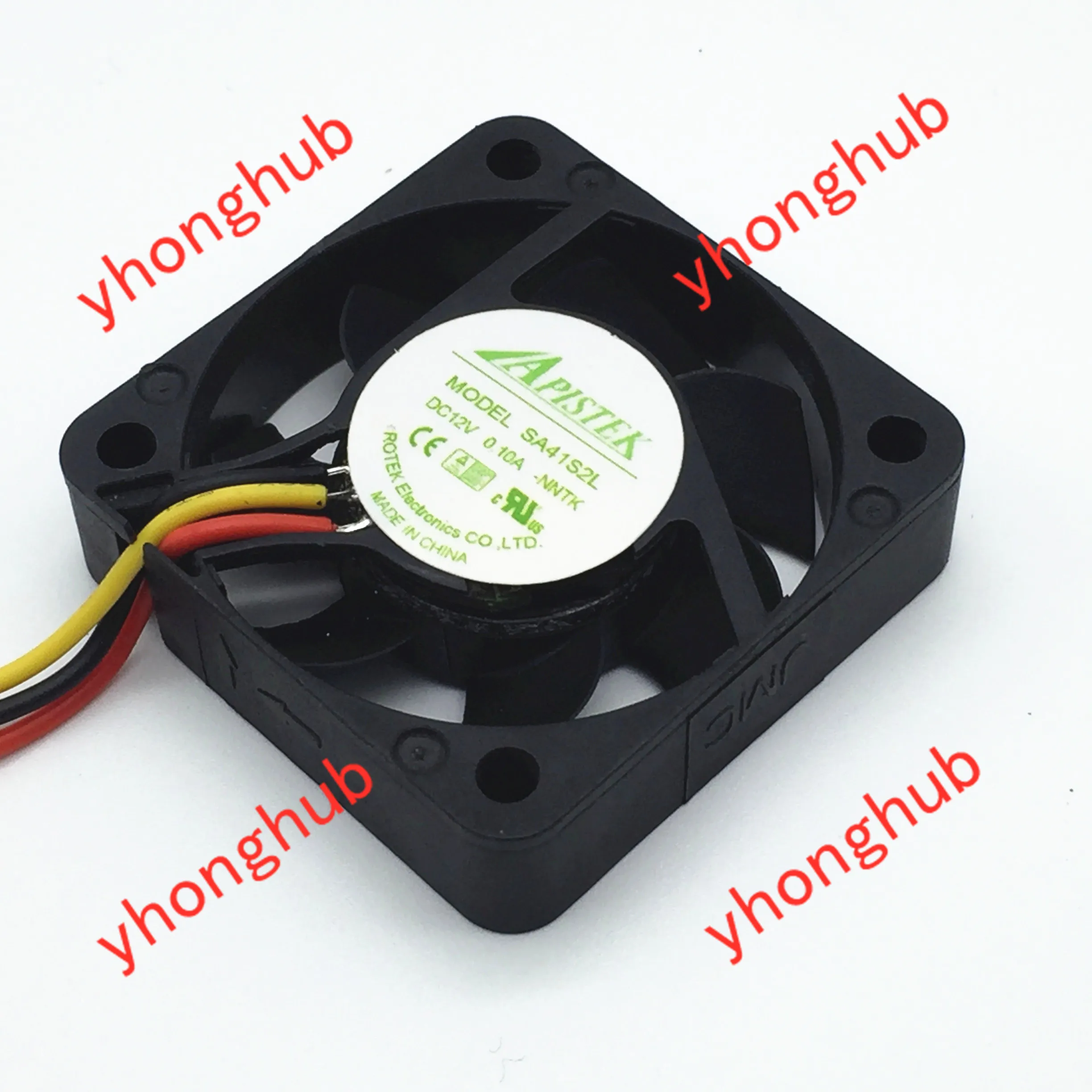 

Emacro For APISTEK SA41S2L DC 12V 0.1A 40x40x10mm 3-wire Server Cooler Fan