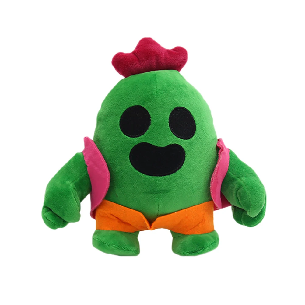 Cactus Plush Doll Children'S Stuffed Toy Anime Game Spike Model Children Birthday Gift Soft | Игрушки и хобби