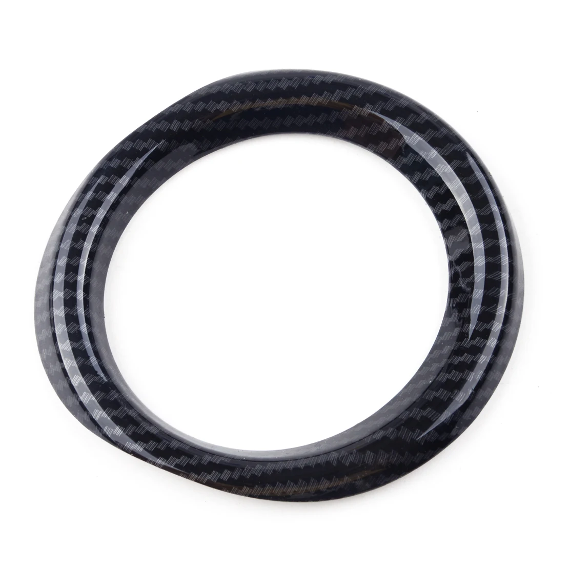 CITALL 2 шт. ABS карбоновое волокно Текстура Стиль автомобиля Передние Противотуманные фары лампы Накладка подходит для Toyota C-HR CHR