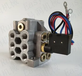 

U type Progressive Grease Distributor Grease Manifold Block for Centralized U-12M with switch