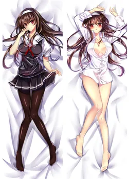 

Anime saenai heroine no sodate-kata Pillow Case Kasumigaoka Utaha Hugging Peach Skin 2 Way Pillow Cover Sexy Pilllowcase