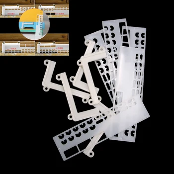

4PCS new type anti escape run king sheets pieces plastic bee tools bees baffle gate crate nest beehive beekeepers equipment