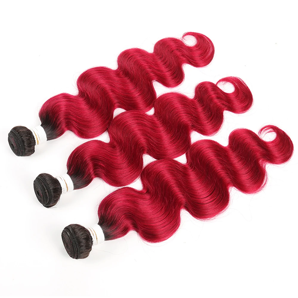 Brazilian Body Wave Remy Human Hair 3 Bundles Ombre Red Color Bundles For Salon Hair Weaving 8-26inch 1/3/4/10 Pcs Euphoria Brazilian Body Wave Remy Human Hair 3 Bundles Ombre Red Color Bundles For Salon Hair Weaving 8-26inch 1/3/4/10 Pcs Euphoria