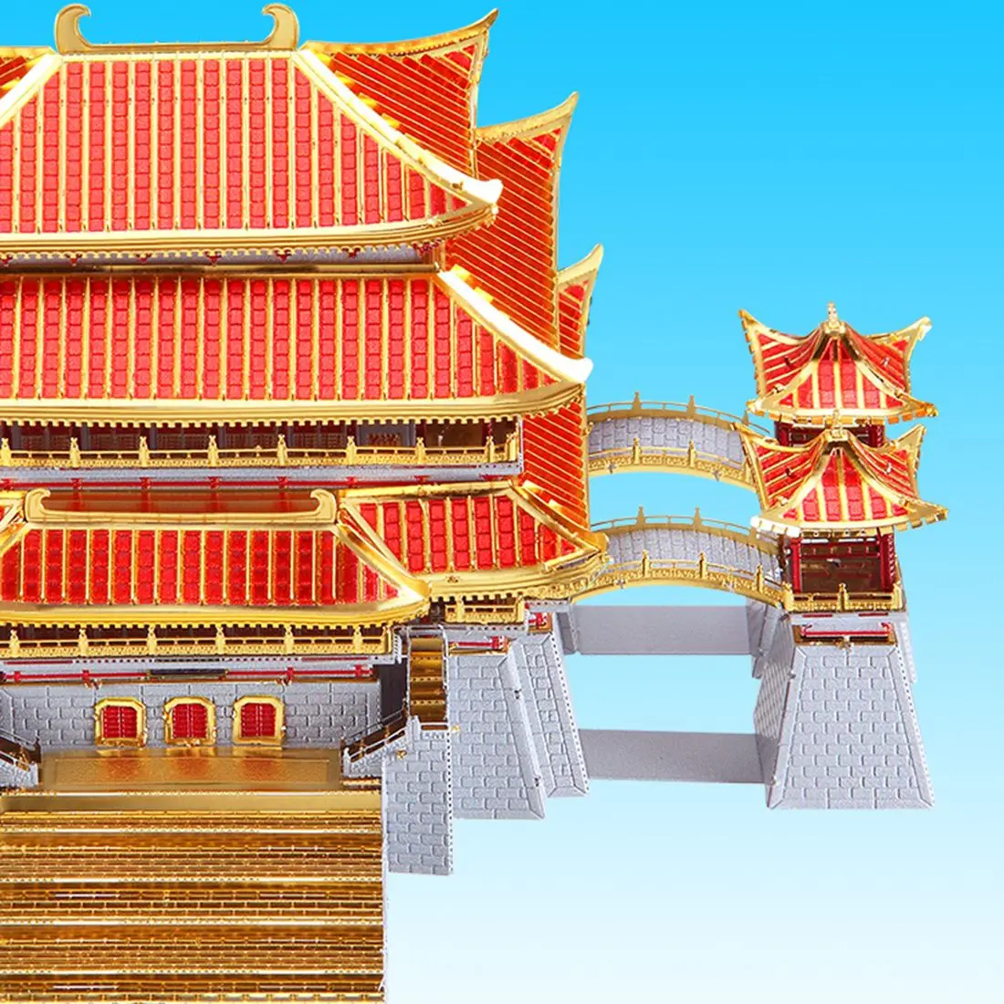 Tang Райская Строительная модель наборы DIY 3D Металлические Пазлы сборная головоломка игрушка школьная игра образование Рождественский подарок на день рождения