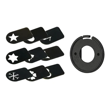 

Bokeh Effect Filter Kit with 82mm Lens Cap Cover 10 In 1 for Artistic Scene Wedding Party Wide Application