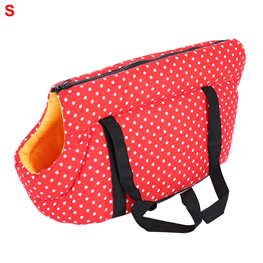 Подарок для сна Перевозчик Дом небольшой складной Открытый путешествия Щенок Кот эластичная губка Портативный молния сумка на плечо для собак, мода