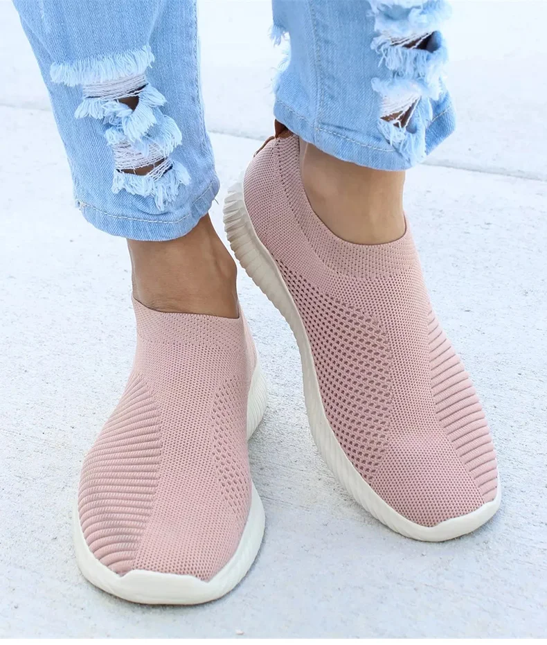 Nova Mulher Suave Sapatos Brancos Leves Respirável Tênis Branco Verão Outono Casual Feminino Cesta Apartamentos 2021 6 2020 nova mulher suave sapatos brancos leves