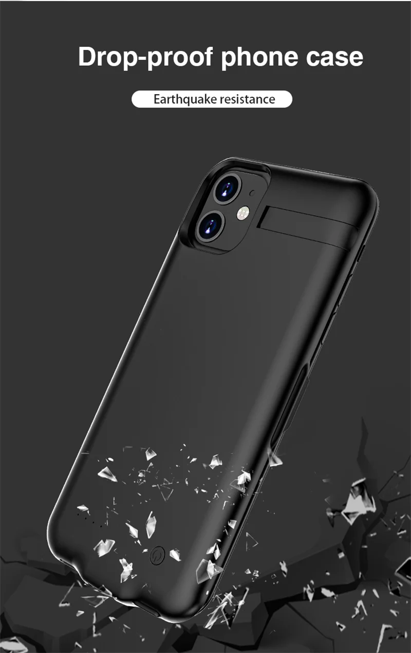 Power Cases 6800mAh внешний аккумулятор для iPhone 11 Pro Max зарядное устройство чехол для iPhone 11 Pro Чехол-аккумулятор