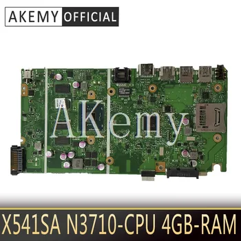 

NEW X541SA mainboard REV 2.0 For ASUS X541 X541S X541SA laptop motherboard Test ok N3710-CPU 4 Cores + 4GB-RAM