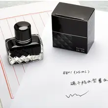 Гладкий пишущий перьевая ручка быстрая сушка чернил Заправка стекла бутилированный школьник L41E