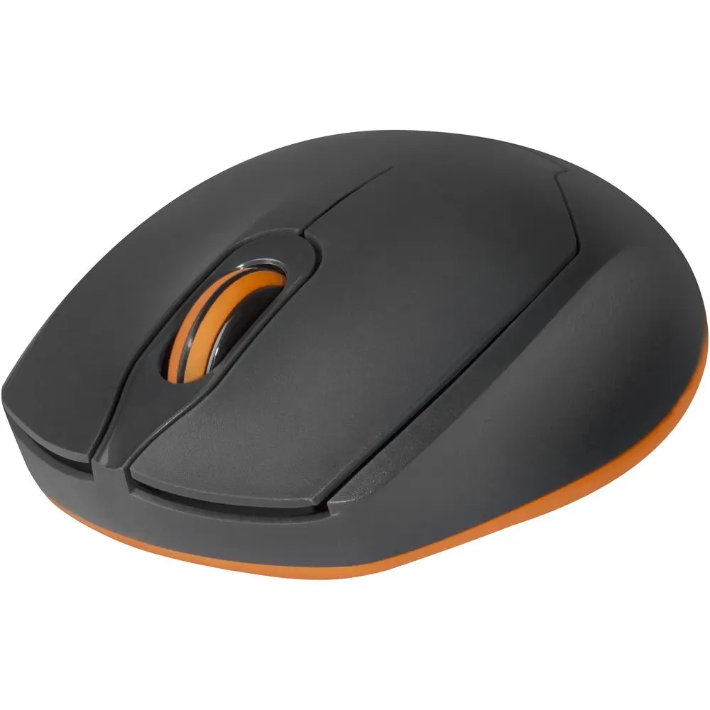 Компьютерная мышь Defender Genesis MB-865 серый+оранжевый,1600dpi