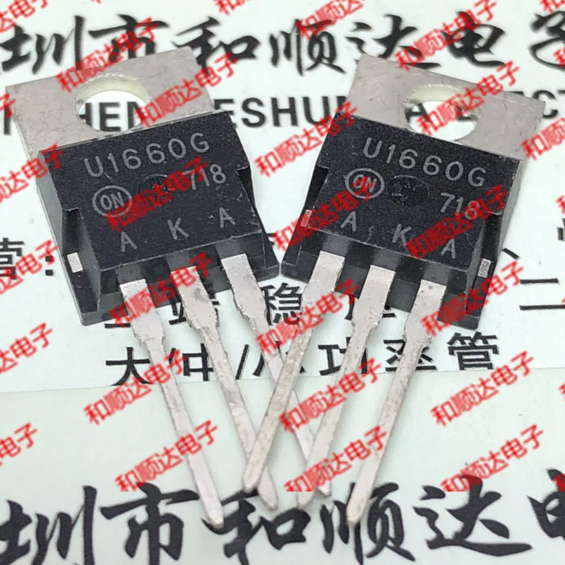 /5 предметов в лоте, U1660G MUR1660CTG-220 600V 16A