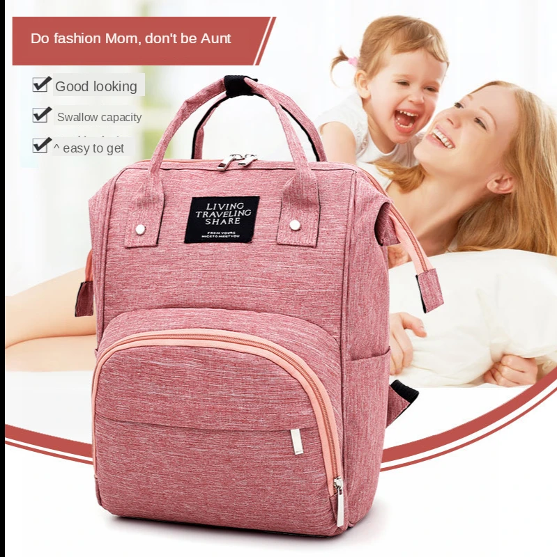 

Large Capacity Baby Nappy Changing Diaper Mummy Bag Maternity Backpack Bags Hot Mum Bag Stroller Baby Care Waterproof Backpack