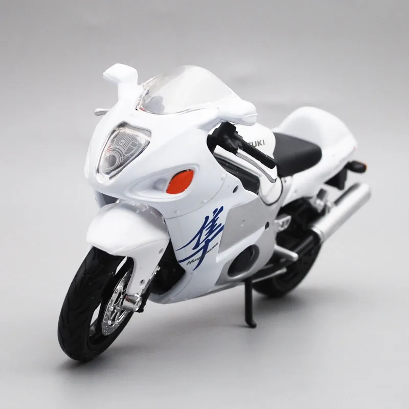 Maisto 1/12 Yamaha YZ 450F мотоцикл литье под давлением дисплей Модель игрушки для детей мальчиков и девочек - Цвет: Suzuki GSX 1300R
