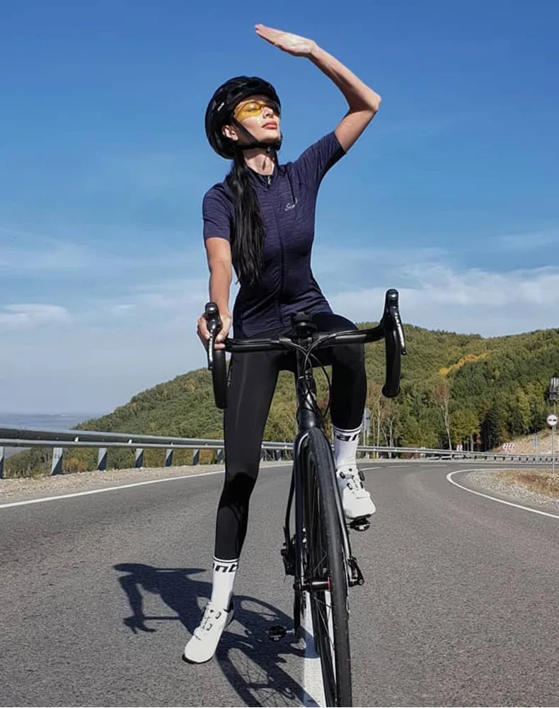 2019 Женская командная велосипедная майка с коротким рукавом, одежда для велоспорта, одежда для шоссейных гонок, 100% полиэстер, дышащая