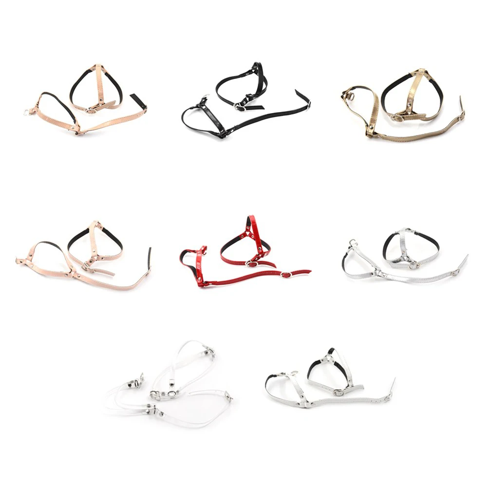 1Pair Women PU Leather Shoes Belt Lace Band for Holding Loose High Heels Creative Design Convenient Ankle Shoe Tie Lady Strap