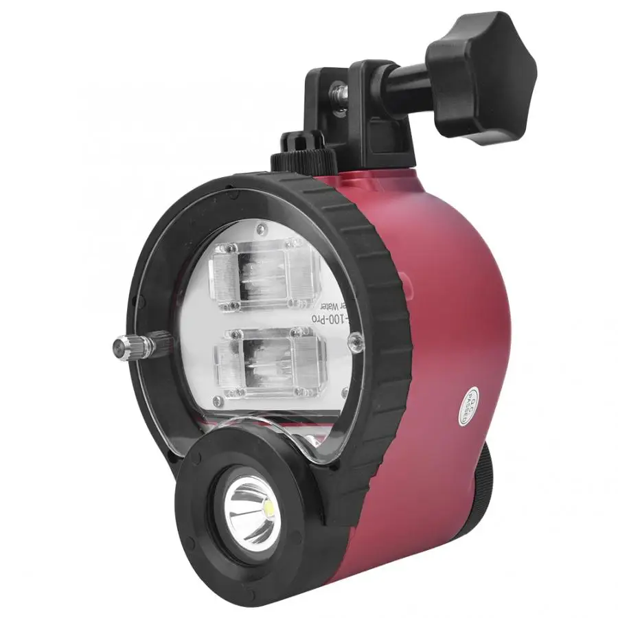 Водонепроницаемая вспышка для камеры Seafrogs ST-100 Pro, подводный стробоскопический светильник для дайвинга sony 5500K speedlite DSLR Cam