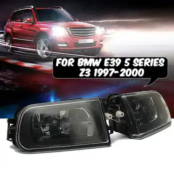 

2pcs Car Front Lower Bumper Fog Light Housing for BMW 5-Series E39 1997-2000 5 SERIES Z3 1997 1998 1999 2000 2001