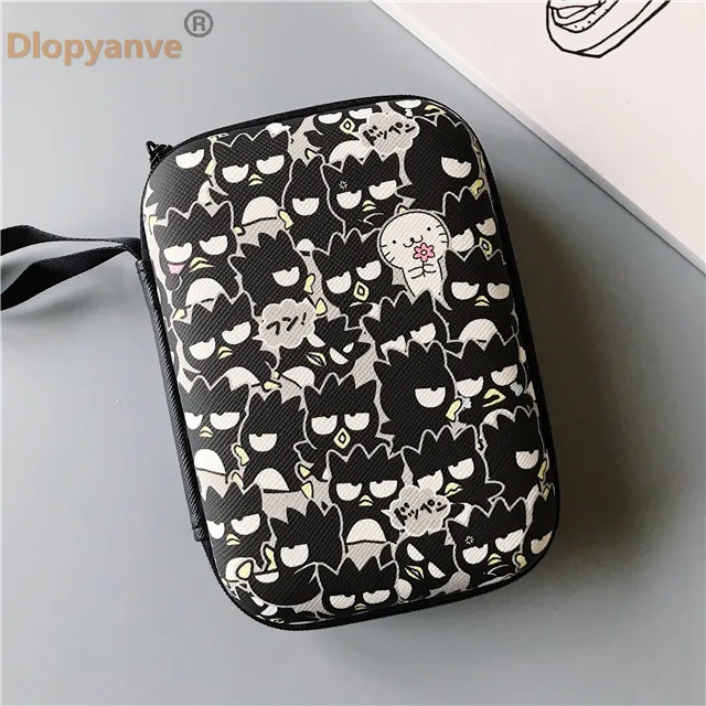 Коробка для наушников на молнии сумка Мелодия Две звезды Cinnamoroll Dumbo Сейлор Мун Единорог леопардовый узор 9,5 см* 13,3 см - Цвет: 11