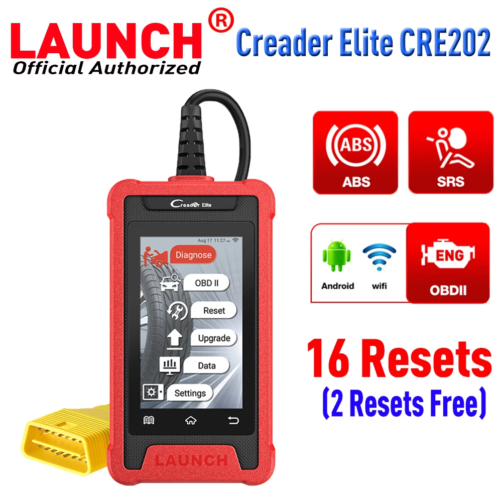 LAUNCH X431 Creader Elite CRE202 Automotive diagnostic Tools ABS SRS 2