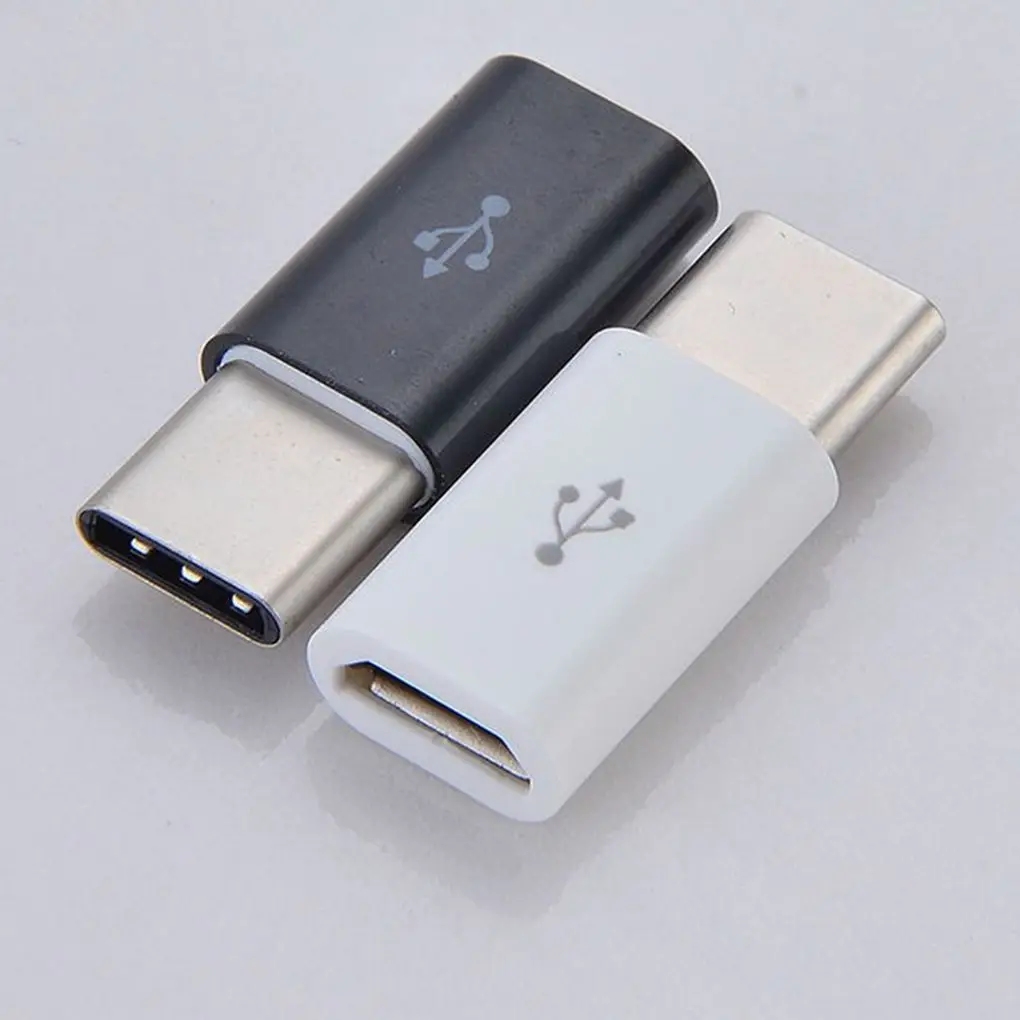 1/5/10 шт Универсальный Тип C кабель-переходник «папа»-Micro USB переходник с внутренней резьбой Поддержка кабель для синхронизации данных и зарядки конвертер USB-C разъем