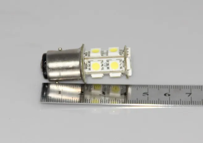 Автомобильный светодиодный фонарь рулевого управления S25 BA15s 1156 5050 13smd задний фонарь стоп-сигнал