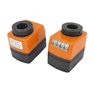 

2PCS Vertical Clockwise 0-9999 Range Digital Position Indicator for Lathe