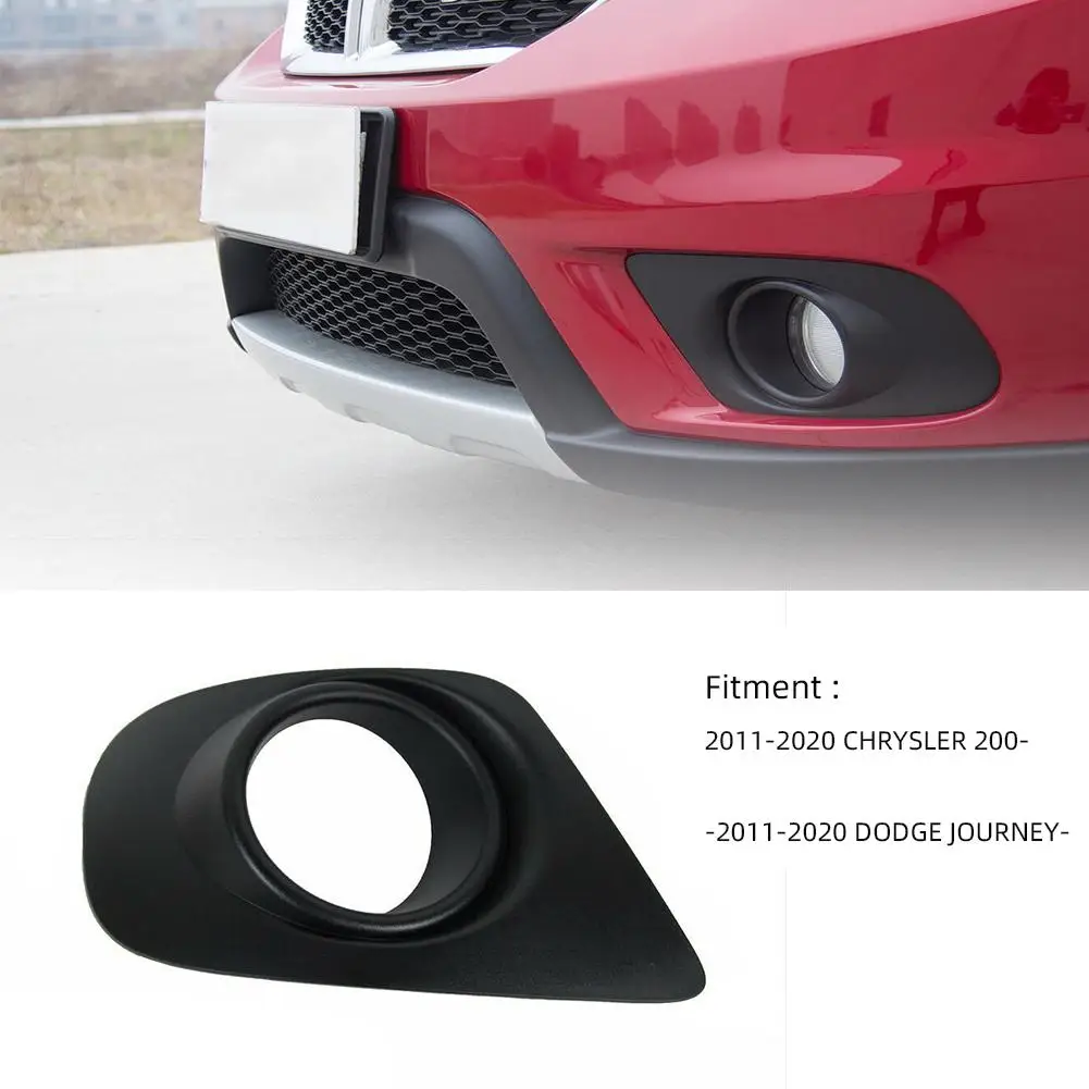 

1pc Front left fog lamp frame for Dodge Journey 2011-2019 Left Bumper Fog Lamp Light Surrounds Grill Cover Frame Accessories