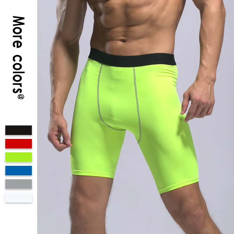 

Men's Pro Sports Fitness Shorts Sweat Wicking Running Leggings Stretch Skinny Pants