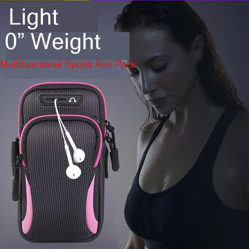Waterproof Sports Armband Phone Case For IPhone Pro Max For Samsung For Huawei 6.5\ Waterproof Sports Armband Phone Case For IPhone Pro Max For Samsung For Huawei 6.5\