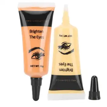 

Eye Makeup Powder Make Up Eyeshadow Under Eye Concealer Bouble Color Dark Circle Eye Bag Concealer Moisturizing Makeup Tool