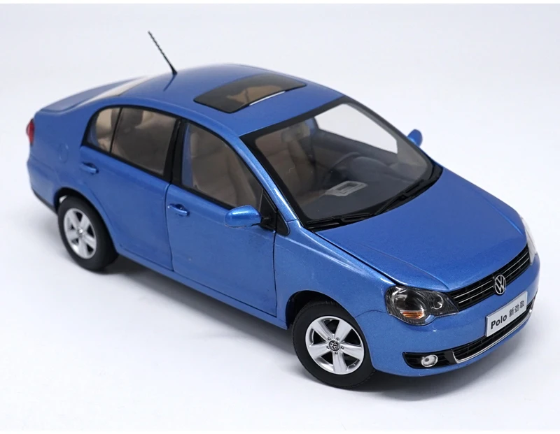 1:18 Высокая тщательная VW POLOSedan сплав модель автомобиля статические металлические модельные автомобили с оригинальной коробкой для коллекционирования подарок