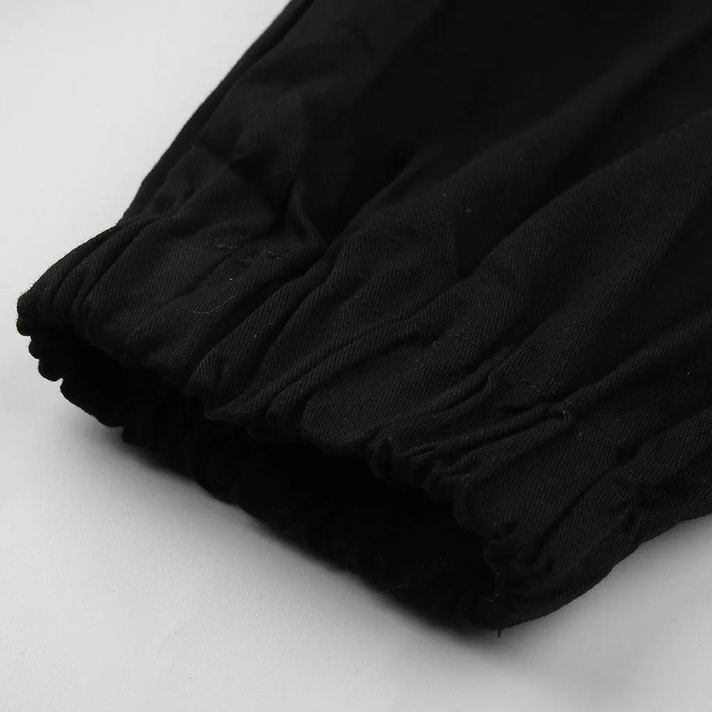 Vogue Pantalon Homme спортивные штаны мужские повседневные Черные Фитнес Бодибилдинг Карманы Кожа полная длина спортивные штаны