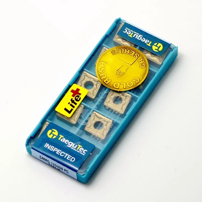 CNMG120408 PC MT EM FG TT8115 TT8125 CT3000 TT5100 TT9080 10 шт./лот Taegutec внешние токарные или Токарные