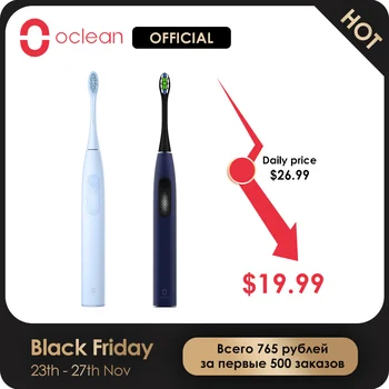 

Oclean F1 Sonic Electric Toothbrush IPX7 Waterproof 3 Modes Smart Tooth brush for Adult Ultrasonic Automatic Fast Charging