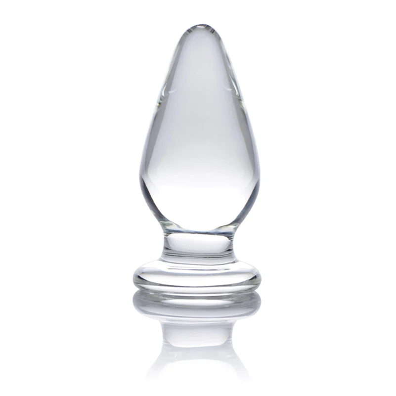hh01601 Wide Glass Butt Plug (16)