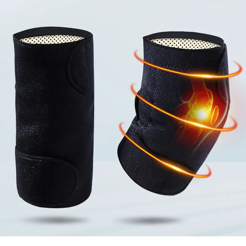 Tourmaline Self-heating Kneepad Magnetic Therapy Adjustabl Support orthopedic kneepad Brace Belt knee Massager Relieve knee pain