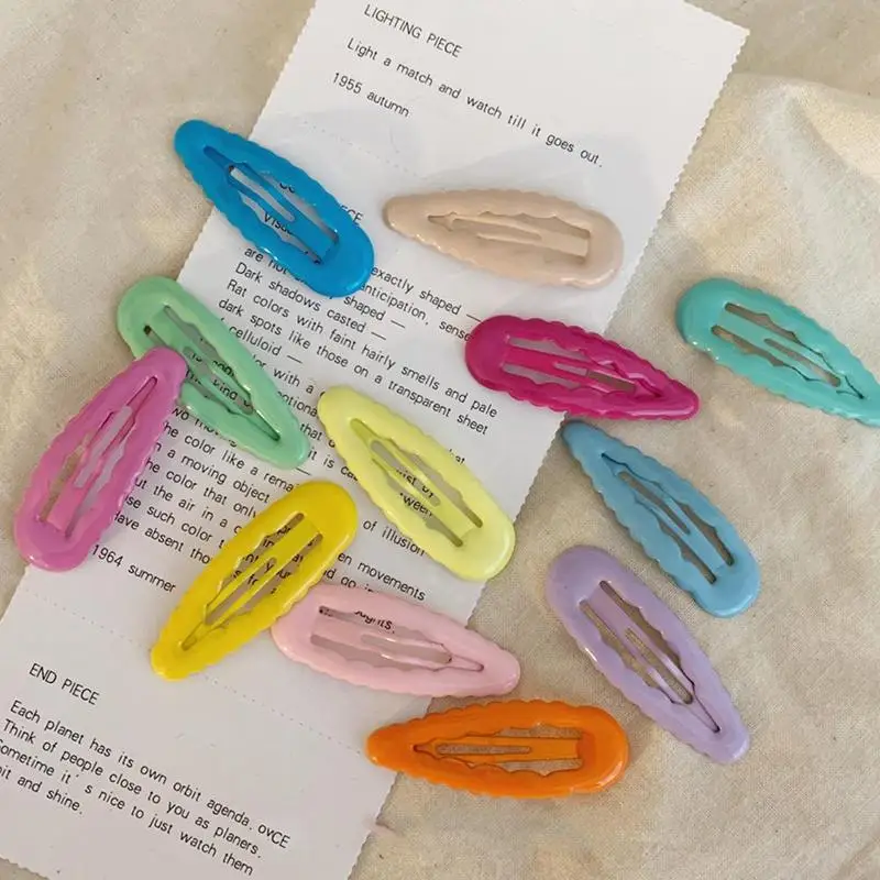 1pc Sale Bb Hair Clip High Quality Exquisite Allergy Free Unique Big Party Scrub Beautiful Candy Color Small