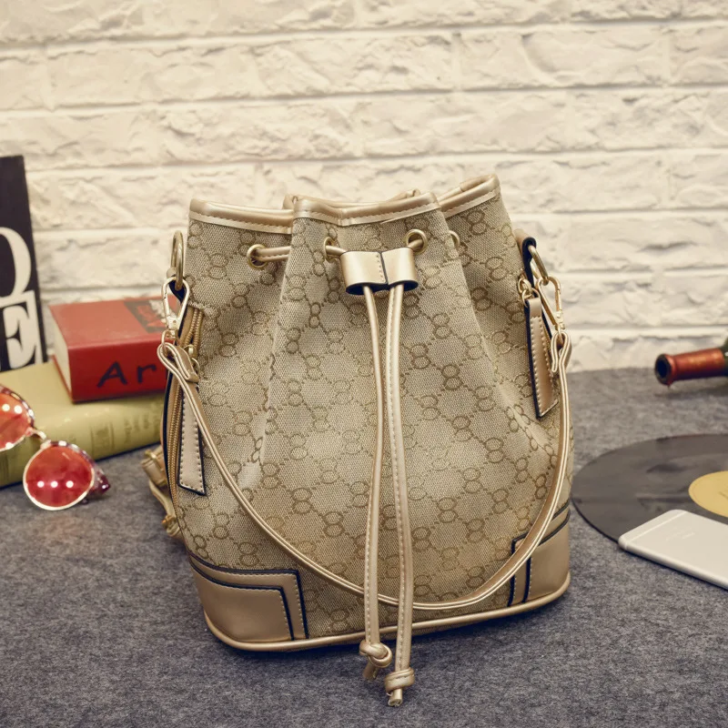 

WOMEN'S Bag 2016 New Style Women's Fashion Casual Embossed WOMEN'S Shoulder Bag Versatile Shoulder Bag WOMEN'S Bag