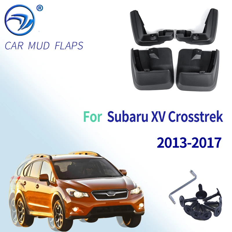 

Брызговики передние и задние для Subaru XV Crosstrek 2013-2017