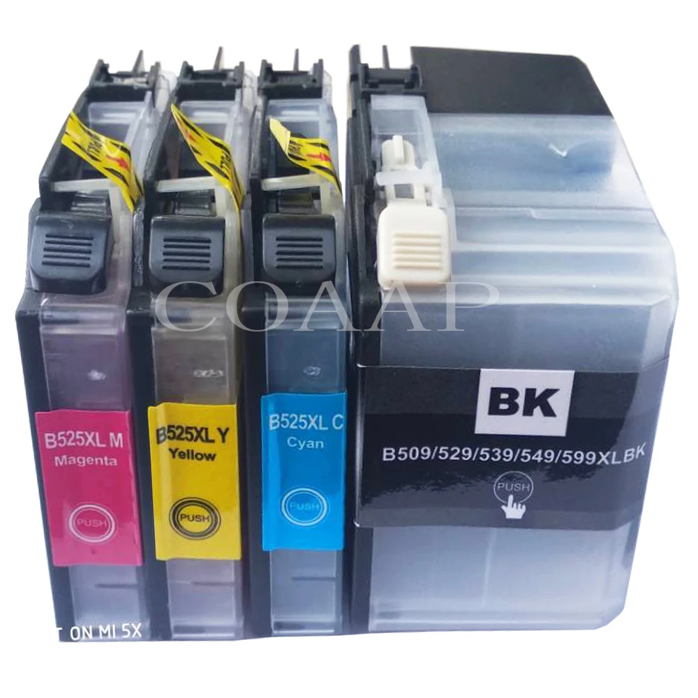 Pakistan Blaast op streepje Compatibel Voor Brother LC 599XL LC 595XL Inkt Cartridge pak Voor Brother  MFC J2510/J3720/J3520 Printer LC599 LC595|Inktpatronen| - AliExpress