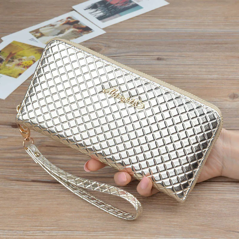 Роскошная женская сумка на плечо,, дизайнерская большая bolsa feminina, летняя сумка, винтажная сумка-мессенджер, коричневая кожаная сумка-клатч - Цвет: GOLD BAG