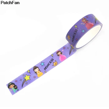 

20pcs/lot Patchfan princess cartoon DIY Scrapbooking kids Adhesive washi Paper Tape Printed Pattern stickers decal A2424