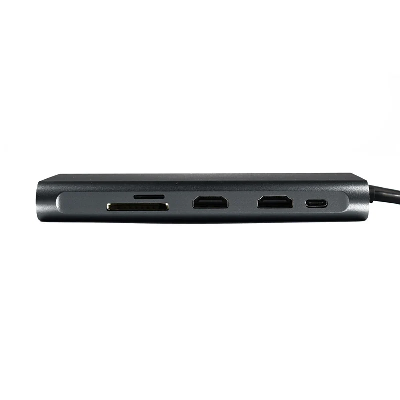 USB C концентратор ноутбук док-станция Тип C адаптер многофункциональный для Windows компьютер FKU66