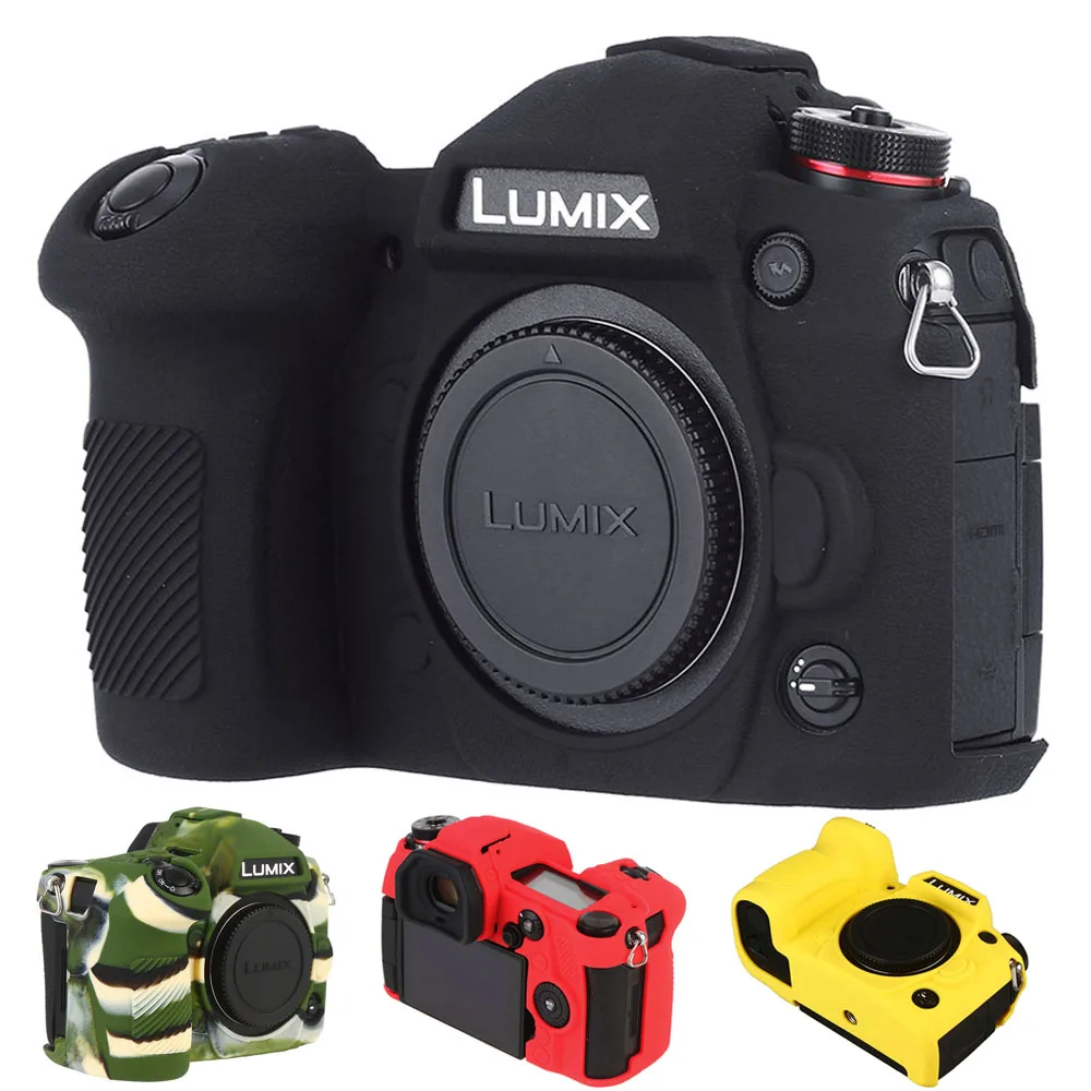 Силиконовый чехол для LUMIX G9 цифровой камеры Panasonic текстурная поверхность