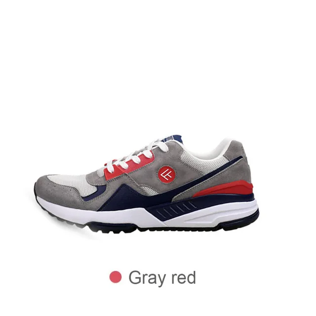 Grey Red 41 Xiaomi FREETIE 90 Ретро спортивная обувь мужская повседневная обувь для бега дышащие износостойкие кроссовки ударные эластичные ботинки - Цвет: Grey Red 41