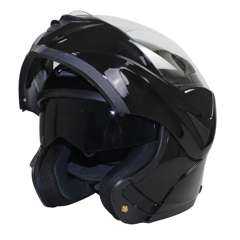

Electric Motorcycle Helmets Four Seasons Full Helmets, Half Helmets, Double Lens Revealed Helmets, Male Antifog Helmets