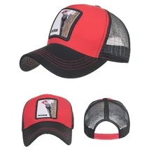 Бейсбольная кепка с дышащей сеткой, с вышивкой животных, модная для летних женщин и мужчин, YA88