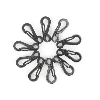 

10pcs Mini SF Spring Backpack Clasps Climbing Carabiners EDC Keychain Camping Bottle Hooks Paracord Tactical Survival Gear #ND